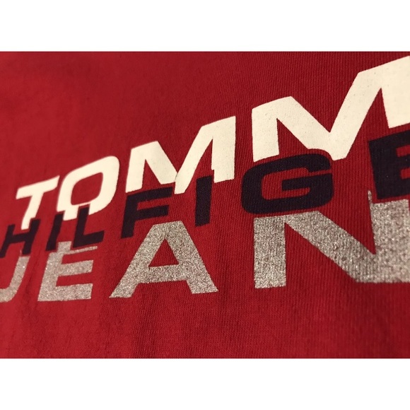 Vintage Tommy Hilfiger Jeans Long Sleeve Shirt XL p wing ski downhill 1 Rlx Cp x - Picture 9 of 11